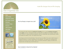 Tablet Screenshot of inspiredlifeprograms.com